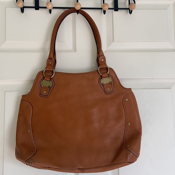 MICHAEL KORS Saddle Leather Purse - Picture 7 of 13